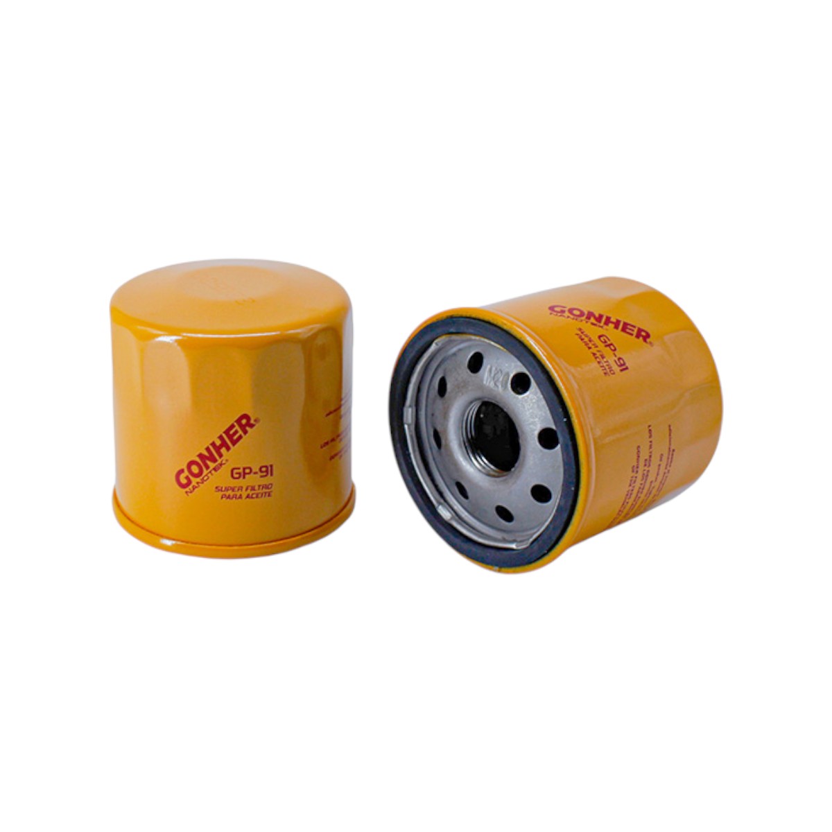 GP-91 FILTRO DE ACEITE NISSAN MARCH L4 1.6L 2012-12 / NISSAN VERSA L4 1.6L 2009-21 / MAZDA CX-5 L4 2.0L 2013-22 / NP300 2016 L4 2.5L Y 14-15 A DIESEL / NISSAN SENTRA 13-19 L4 1.8L Y 20-21 L4 2.0L / NISSAN TIIDA 07-18 / DODGE ATOS 01-12